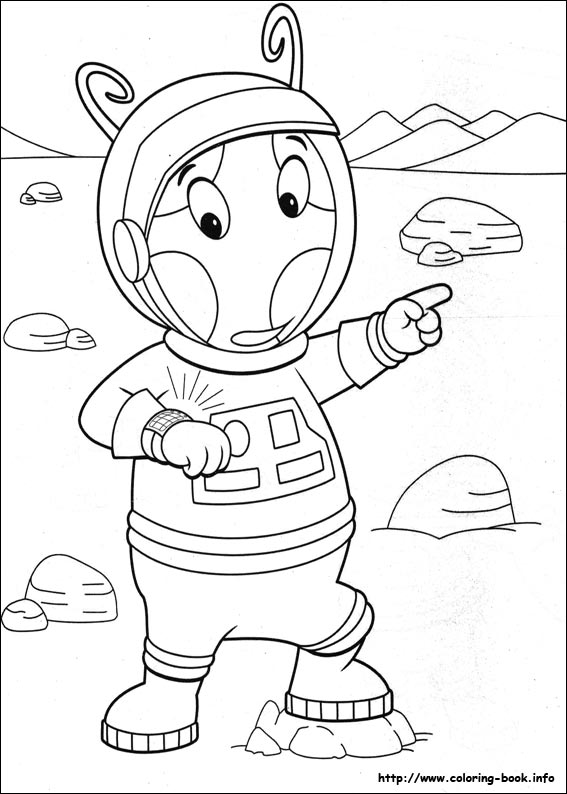 Backyardigans coloring picture