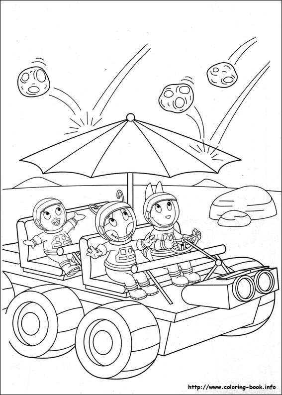 Backyardigans coloring picture