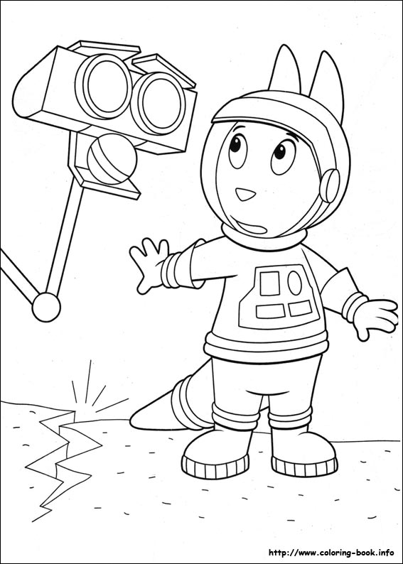 Backyardigans coloring picture