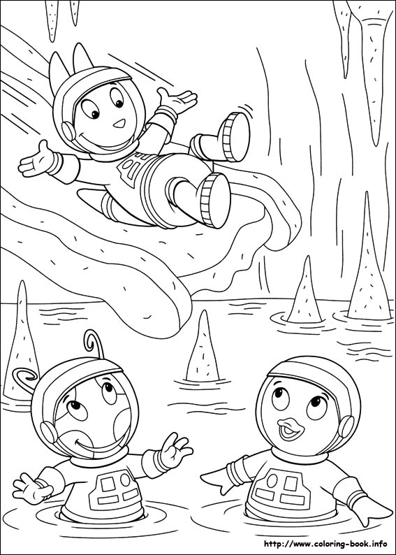 Backyardigans coloring picture