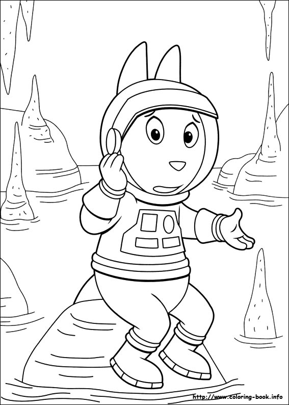 Backyardigans coloring picture