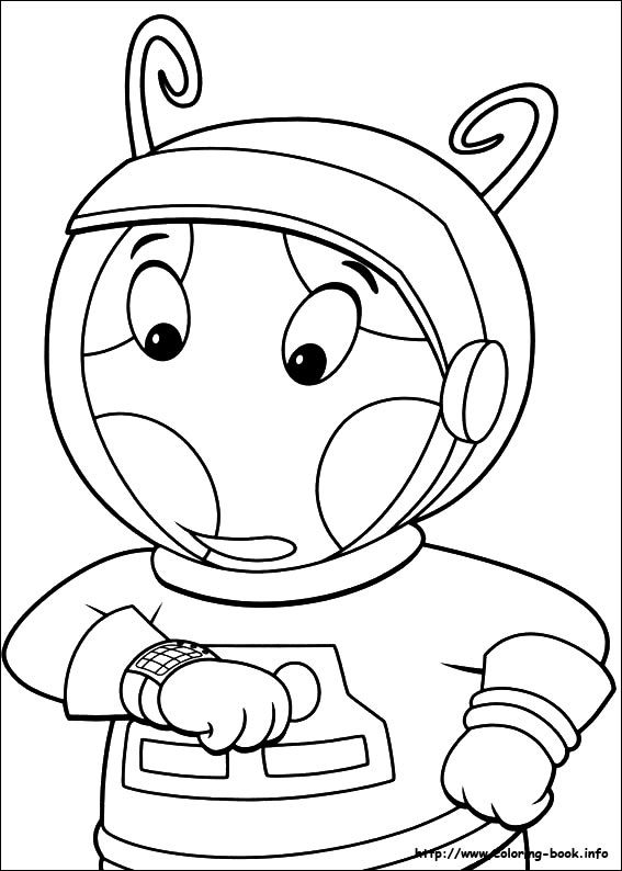 Backyardigans coloring picture