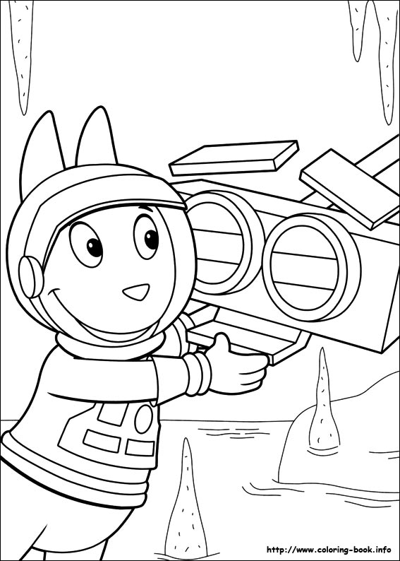 Backyardigans coloring picture