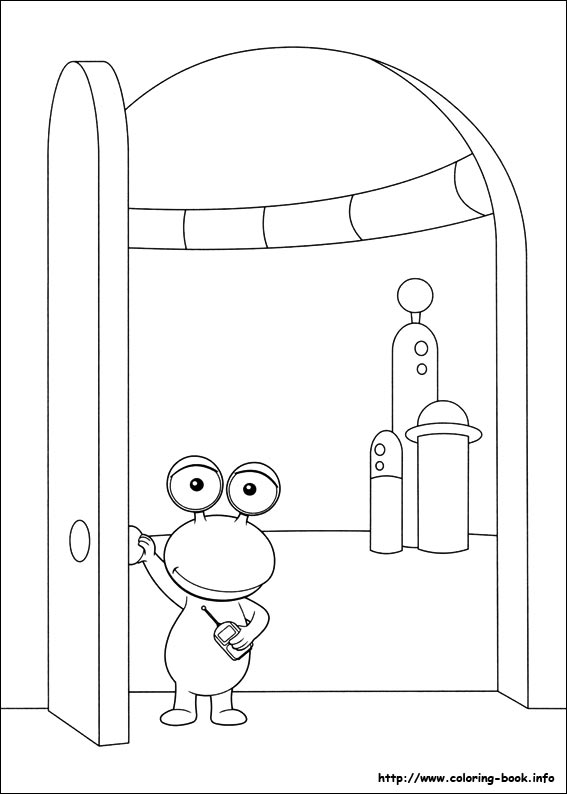 Backyardigans coloring picture