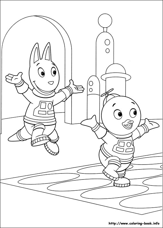 Backyardigans coloring picture