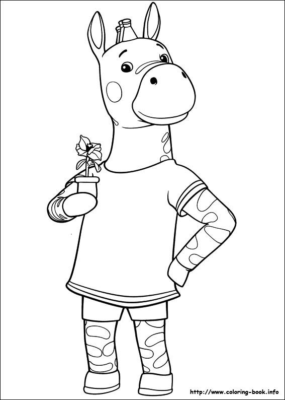 Babar and the Adventures of Badou coloring picture