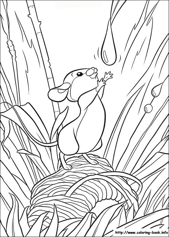 Bambi coloring picture