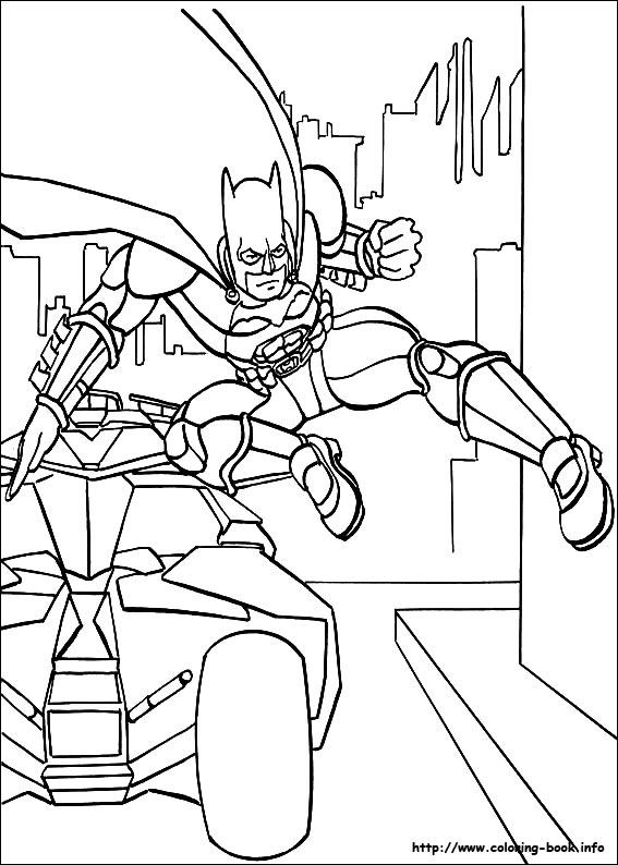 Batman coloring picture