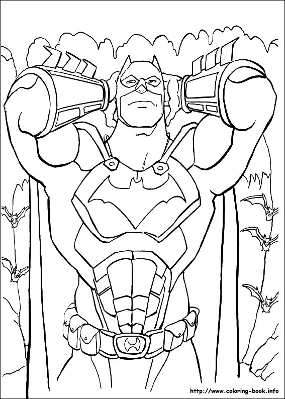 Batman coloring picture