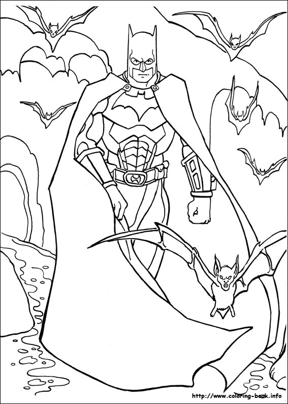 Batman coloring picture