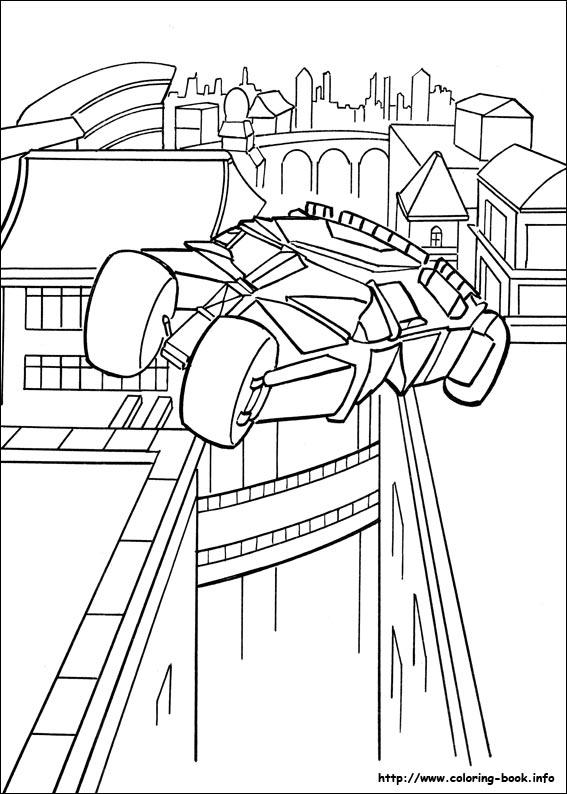 Batman coloring picture