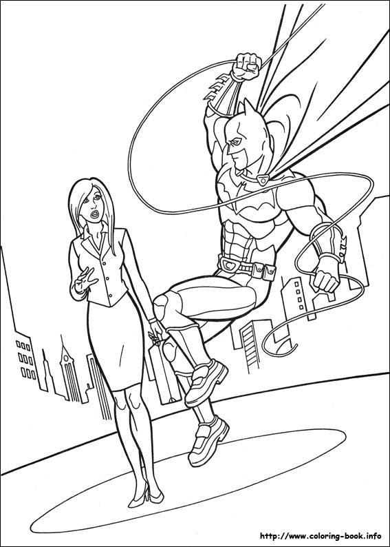 Batman coloring picture