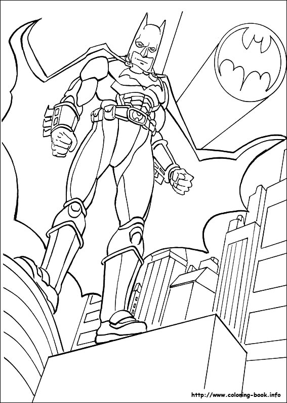 Batman coloring picture