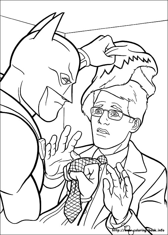 Batman coloring picture