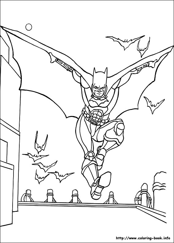 Batman coloring picture
