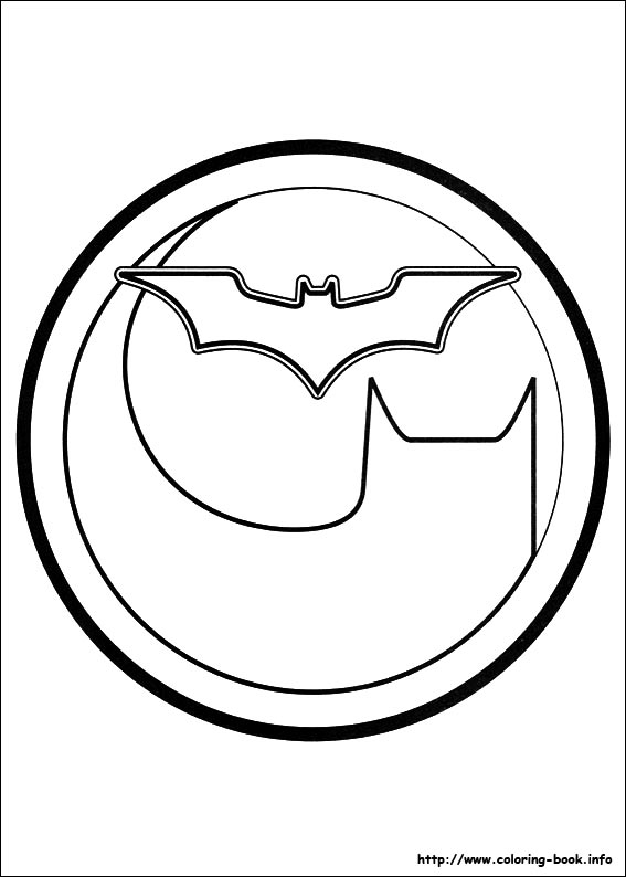 Batman coloring picture