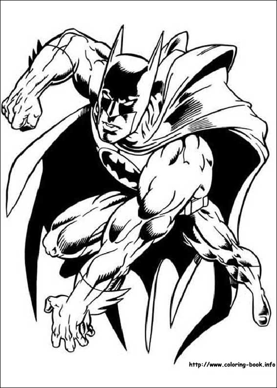 Batman coloring picture