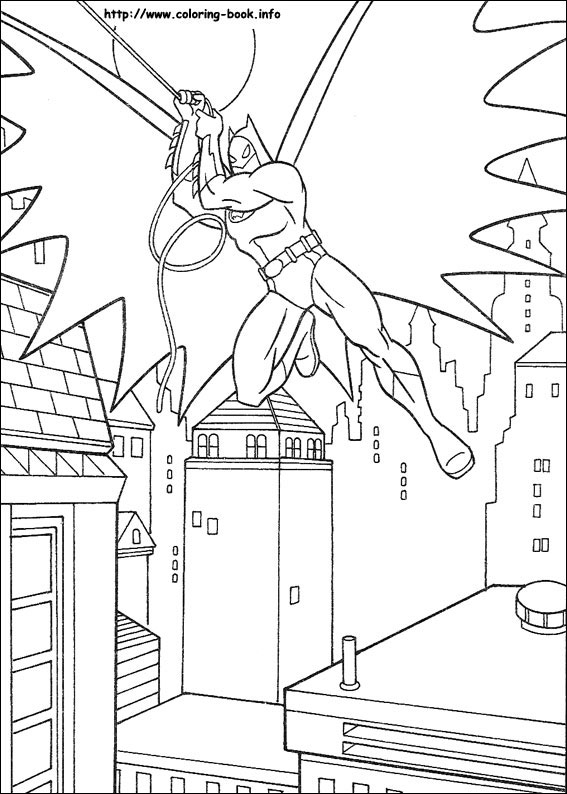 Batman coloring picture