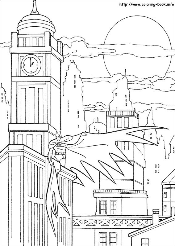 Batman coloring picture