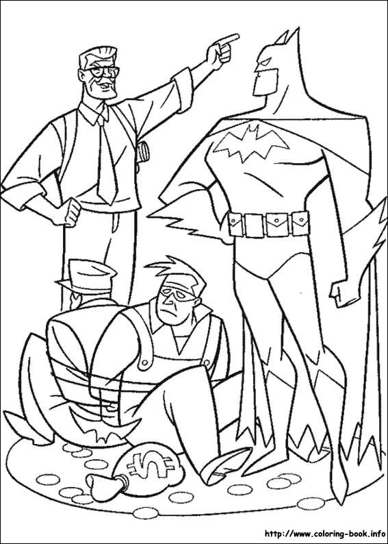 Batman coloring picture