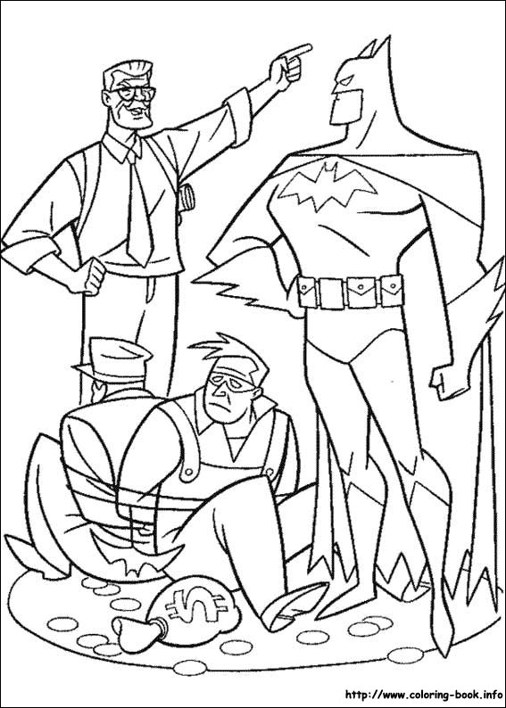 Batman coloring picture