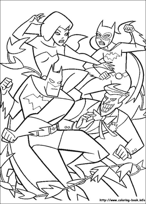 Batman coloring picture