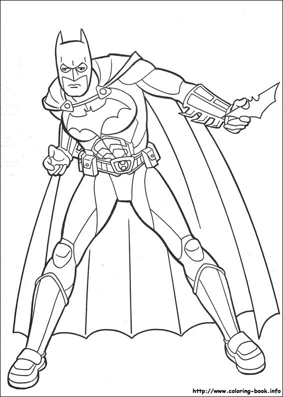 Batman coloring picture