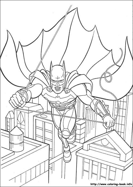 Batman coloring picture
