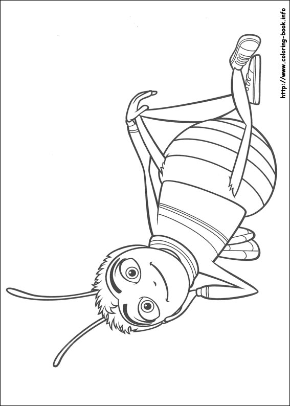 Bee Movie coloring picture