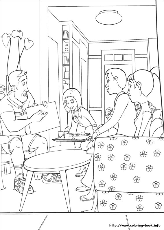 Bee Movie coloring picture