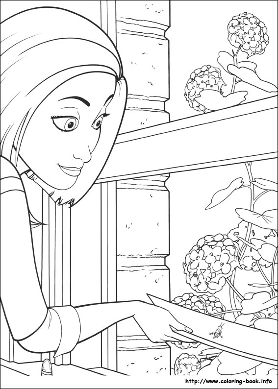 Bee Movie coloring picture