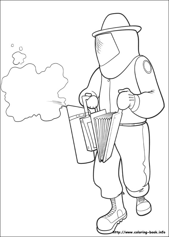 Bee Movie coloring picture