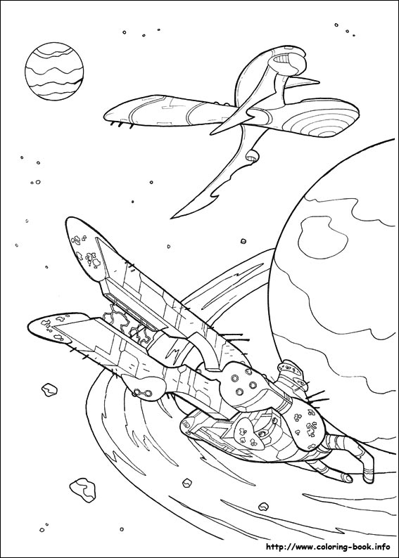 Ben 10 coloring picture