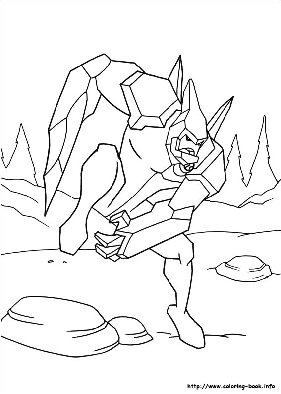 Ben 10 coloring picture