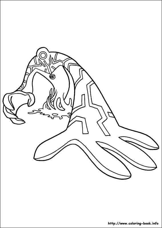 Ben 10 coloring picture