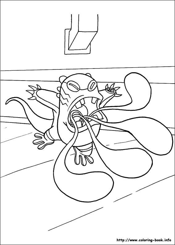 Ben 10 coloring picture