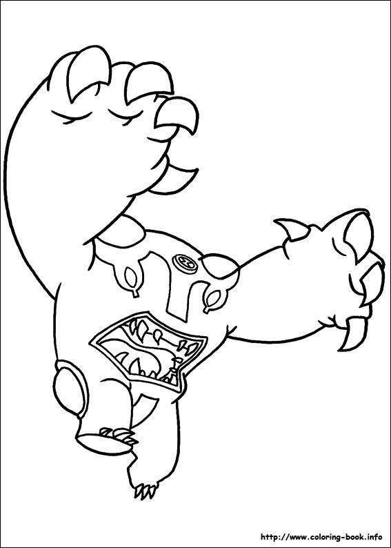 Ben 10 coloring picture