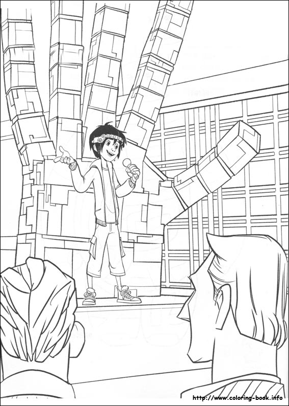 Big Hero 6 coloring picture