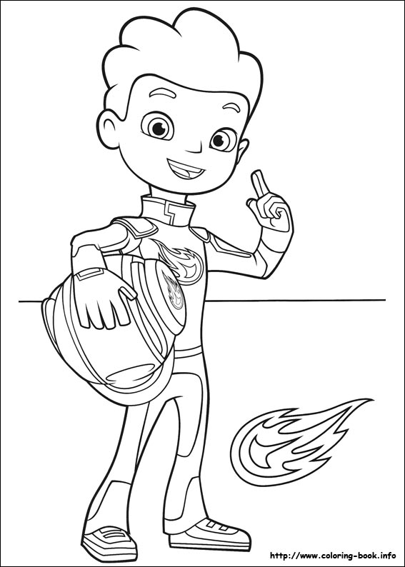 Blaze and the Monster Machines coloring picture