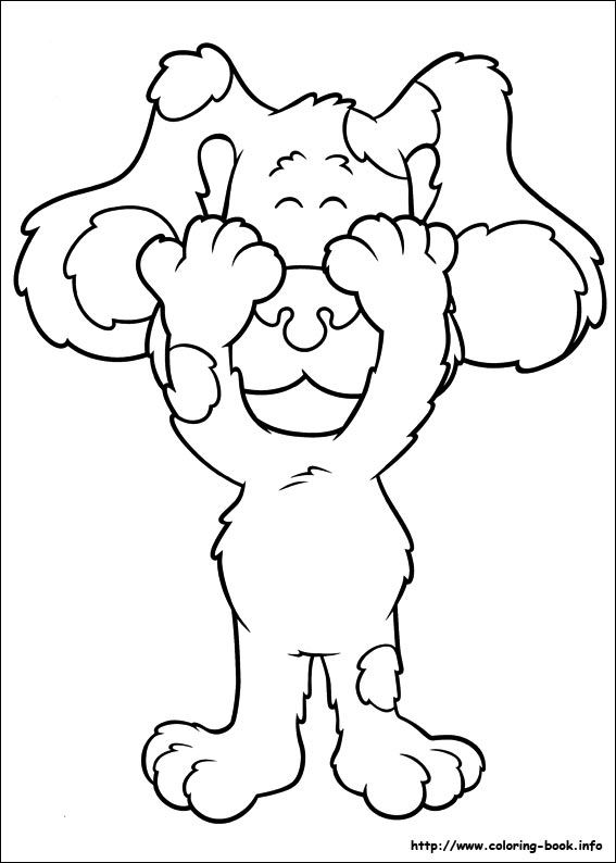 Blue's Clues coloring picture