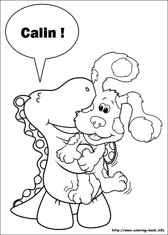 Blue's Clues coloring picture