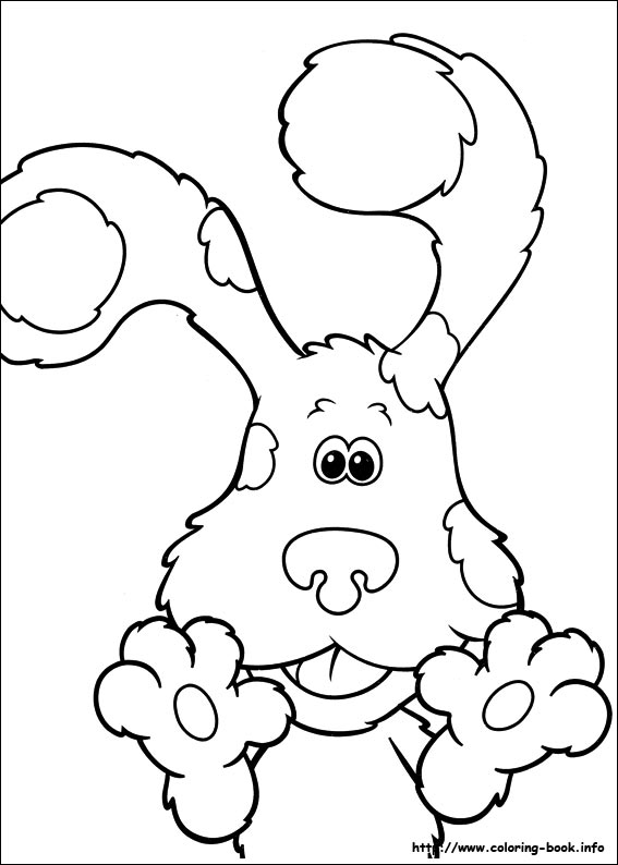 Blue's Clues coloring picture