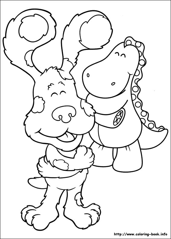 Blue's Clues coloring picture