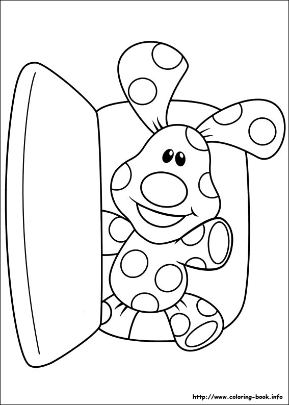 Blue's Clues coloring picture