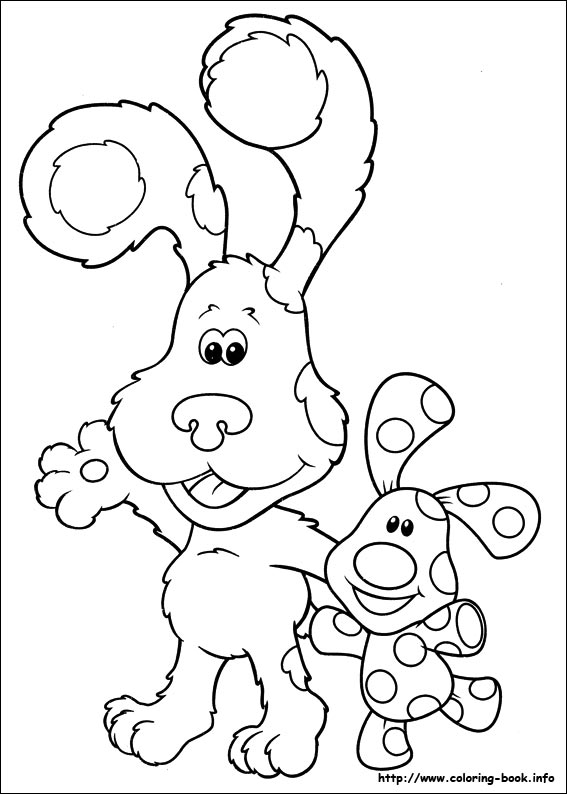 Blue's Clues coloring picture