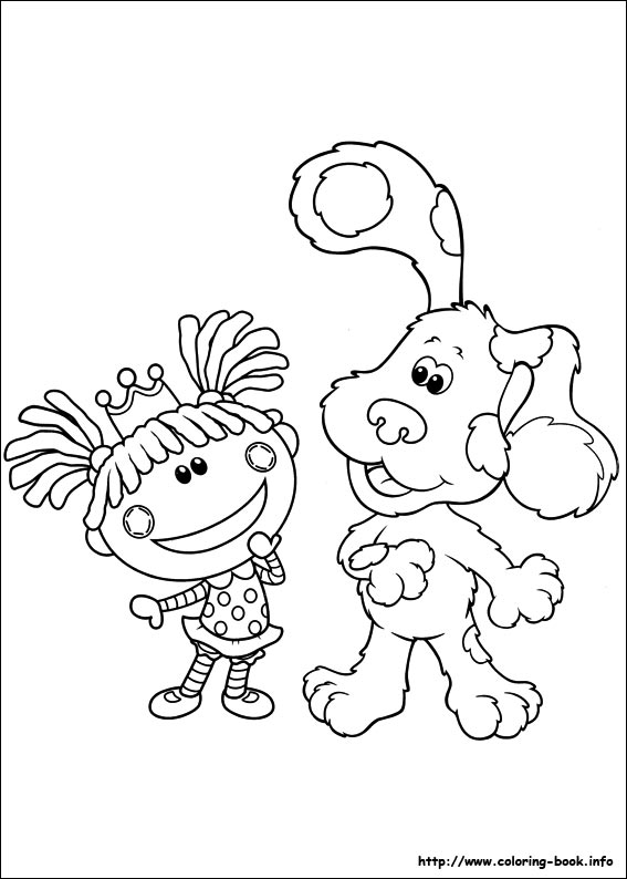 Blue's Clues coloring picture