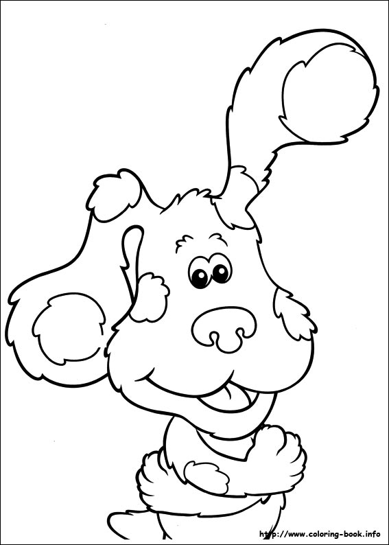 Blue's Clues coloring picture