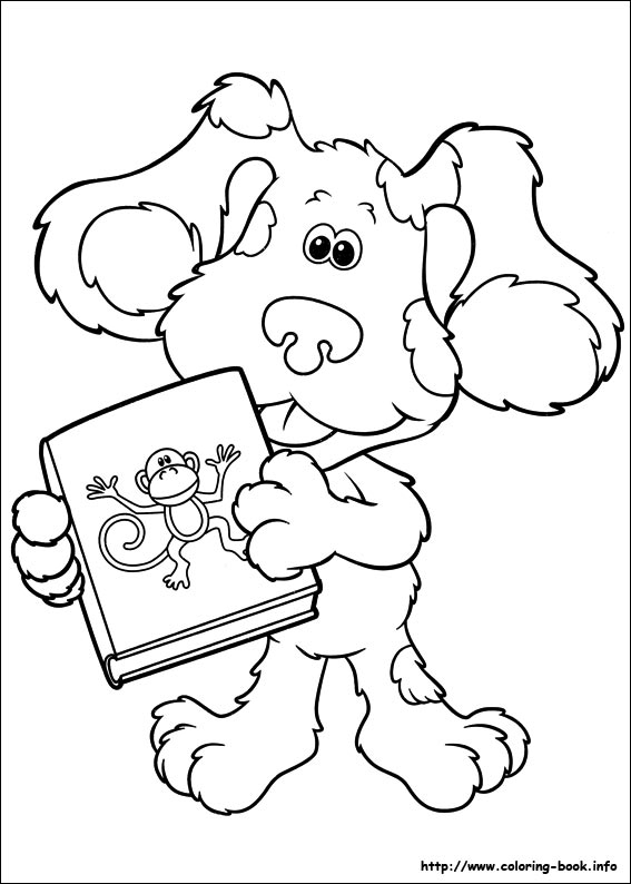 Blue's Clues coloring picture