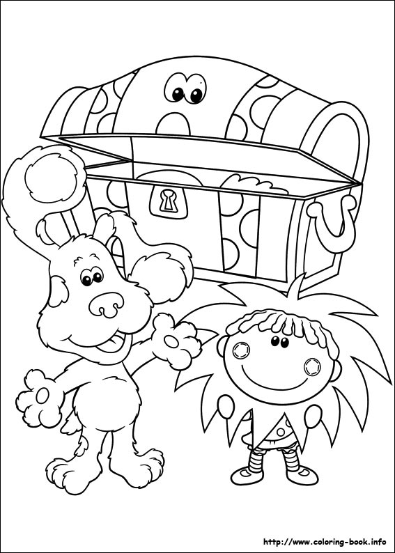 Blue's Clues coloring picture