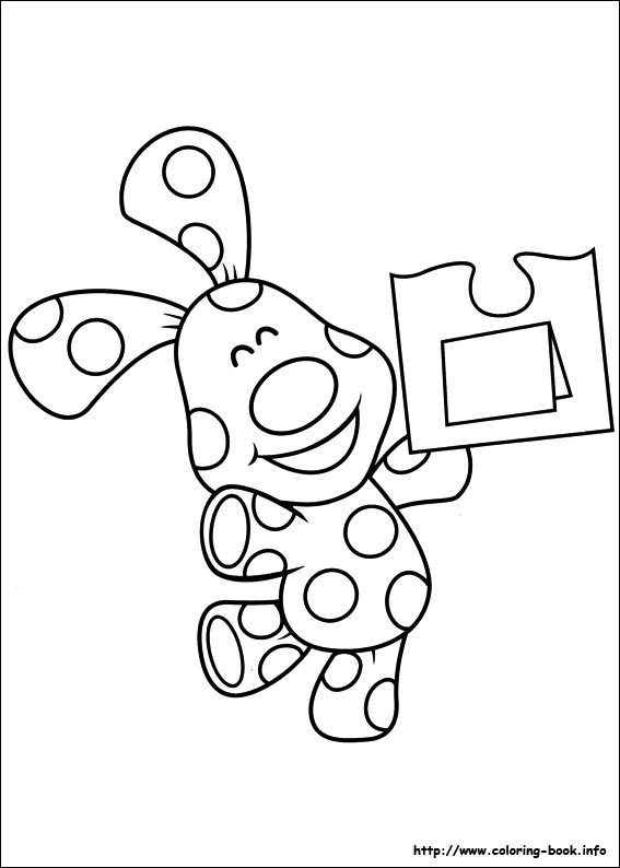 Blue's Clues coloring picture